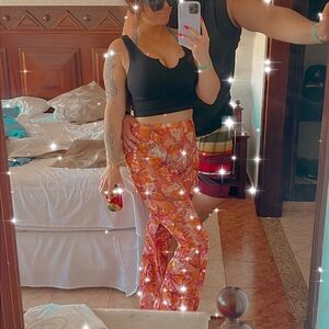 Mesh, butterfly pants (Flared bottom)